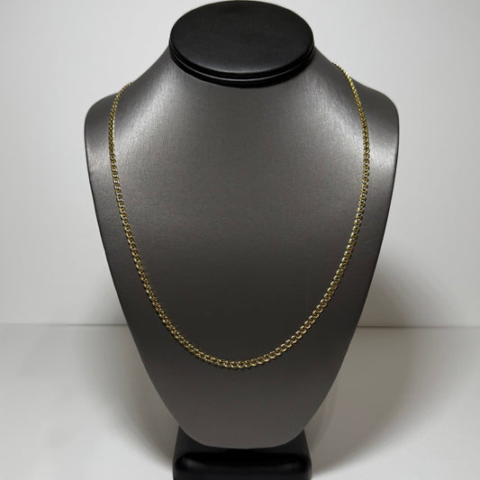 14K ITALIAN GOLD MIAMI CUBAN LINK CHAIN (24") | NAVARRO JEWELRY