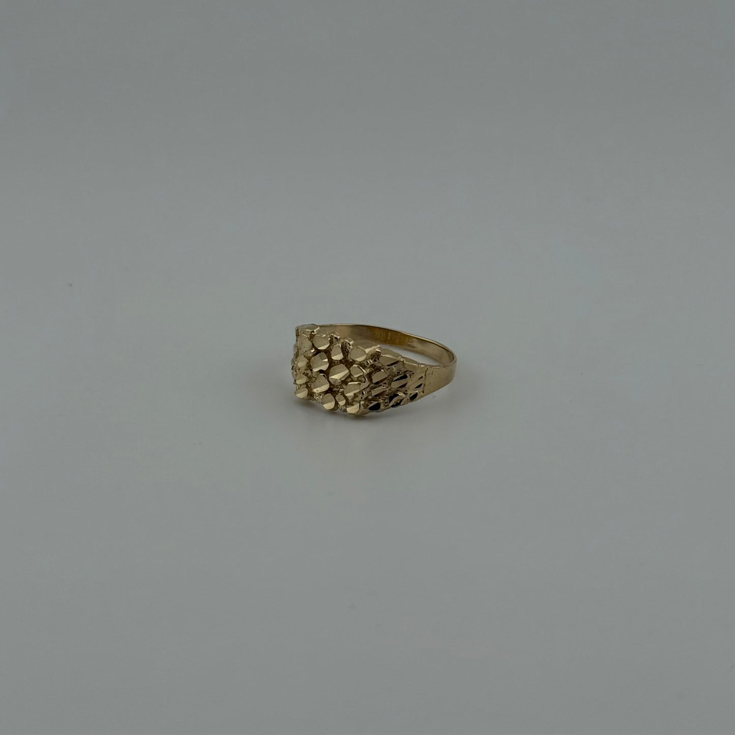 14K Gold Nugget Ring | NAVARRO JEWELRY | SIZE  10