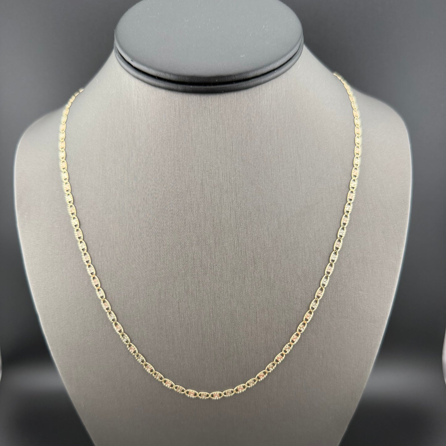 14K Gold Valentino Chain 22" | 2.9 MM | NAVARRO JEWELRY