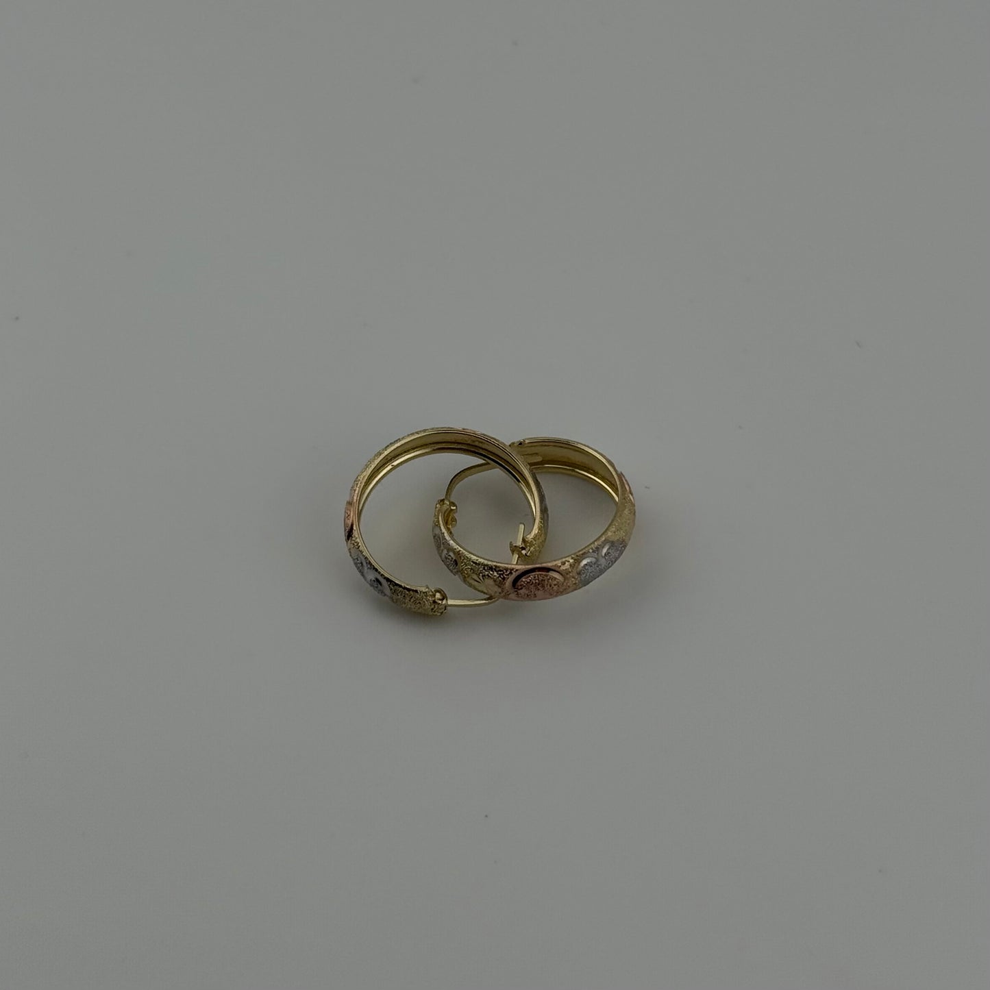 14K Gold Mini Hoop Earrings | NAVARRO JEWELRY | Real Gold Everyday Hoops for Women