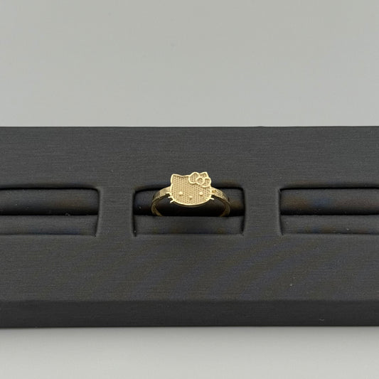 14K Gold Hello Kitty Ring | NAVARRO JEWELRY | SIZE 7